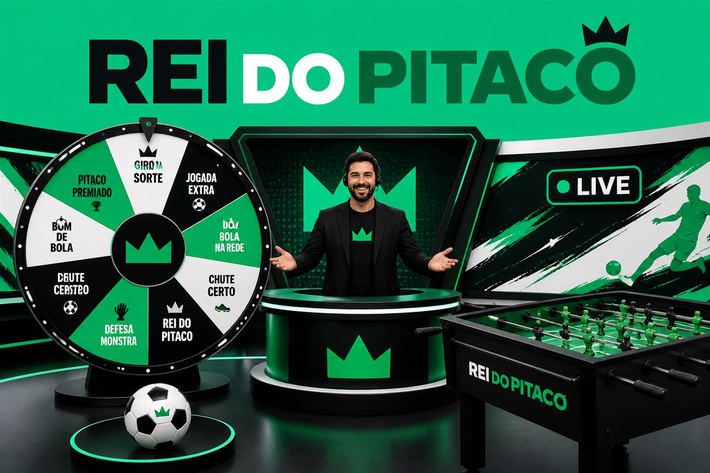 Rei Do Pitaco live casino promo